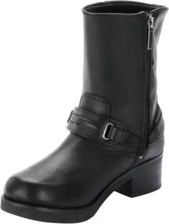 'Harley Davidson' Women's 8" Christa Harness Boot - Black -Fashion Shoe Store HDW D85298 080714 F15 135 1024x1024@2x