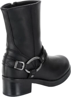 'Harley Davidson' Women's 8" Christa Harness Boot - Black -Fashion Shoe Store HDW D85298 080714 F15 315 1024x1024@2x