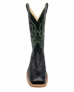 'Anderson Bean' Men's 13" HorsePower Top Hand Full Quill Ostrich - Black / Emerald Explosion 11 'Anderson Bean' Men's 13" HorsePower Top Hand Full Quill Ostrich - Black / Emerald Explosion -Fashion Shoe Store HP80043 1024x1024@2x