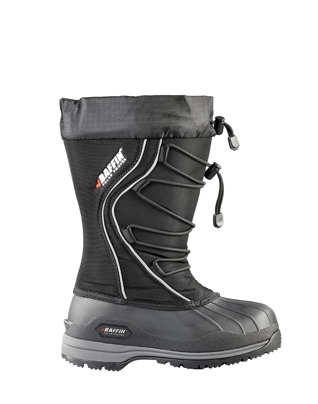 'Baffin' Women's 12" Icefield Insulated WP Boot - Black 3 'Baffin' Women's 12" Icefield Insulated WP Boot - Black