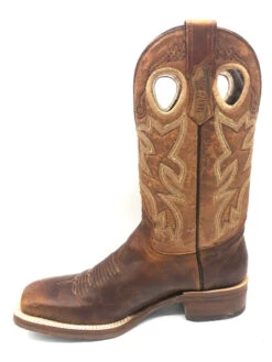 'Tanner Mark' Men's 13" Western Square Toe - Orange (Tan) / Marble Orix -Fashion Shoe Store IMG 3256 1024x1024@2x