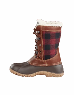 'Baffin' Women's Jasper Insulated WP Boot - Red / Black Plaid -Fashion Shoe Store JASPER RAF MEDIAL 1024x1024@2x