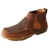 'Twisted X' Men's 4" Chelsea Basket Weave Driving Moc - Oiled Saddle -Fashion Shoe Store MDMG005 1024x1024 80cbfdfc 90a7 4ae2 9719 da6df0297b37 1024x1024@2x