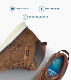 'Nunn Bush' Men's Luxor WP Plain Toe Boot - Tan Multi -Fashion Shoe Store NunnBush Fall 2021 84927 238 ALT T 1024x1024@2x