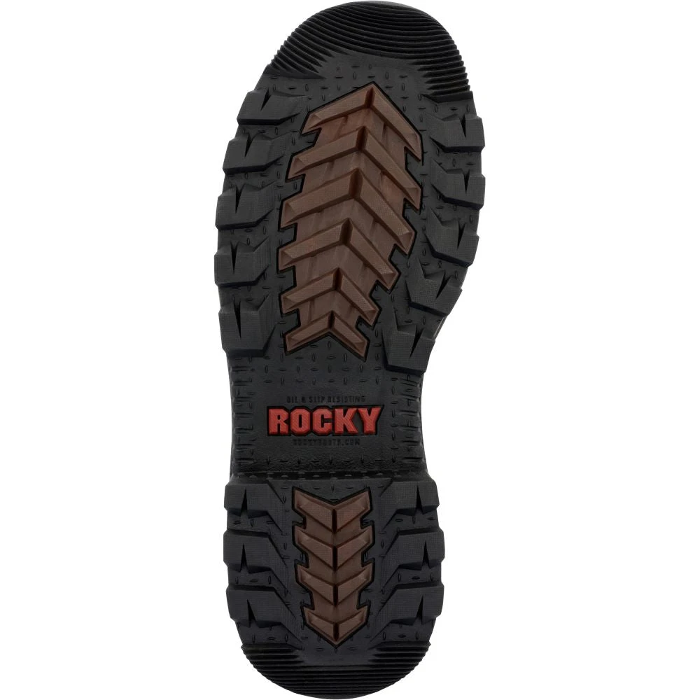'Rocky' Men's 8" Rams Horn EH WP Comp Toe - Dark Brown 5 'Rocky' Men's 8" Rams Horn EH WP Comp Toe - Dark Brown - Image 3