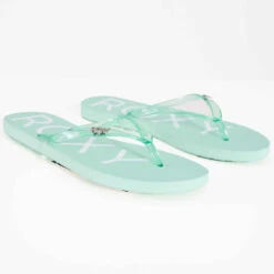 'Roxy' Women's Viva Jelly Sandal - Mint -Fashion Shoe Store Roxy Shoes Flip Flop Viva Jelly Mint Womens ARJL100915 mint 2 1024x1024@2x