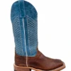 'Anderson Bean' Men's 13" Western Square Toe - Bison / Blue Lava -Fashion Shoe Store S11161 1024x1024@2x