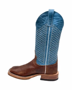 'Anderson Bean' Men's 13" Western Square Toe - Bison / Blue Lava -Fashion Shoe Store S11162 1024x1024@2x