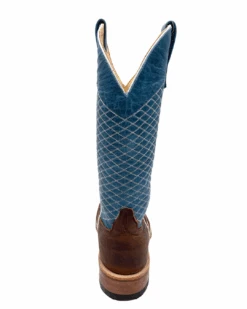 'Anderson Bean' Men's 13" Western Square Toe - Bison / Blue Lava -Fashion Shoe Store S11165 1024x1024@2x