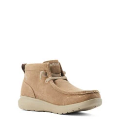 'Ariat' Men's 4" Hilo Rancher Slip On Chukka - Tan -Fashion Shoe Store S23 MNS WEST 10044549 medial 1024x1024@2x