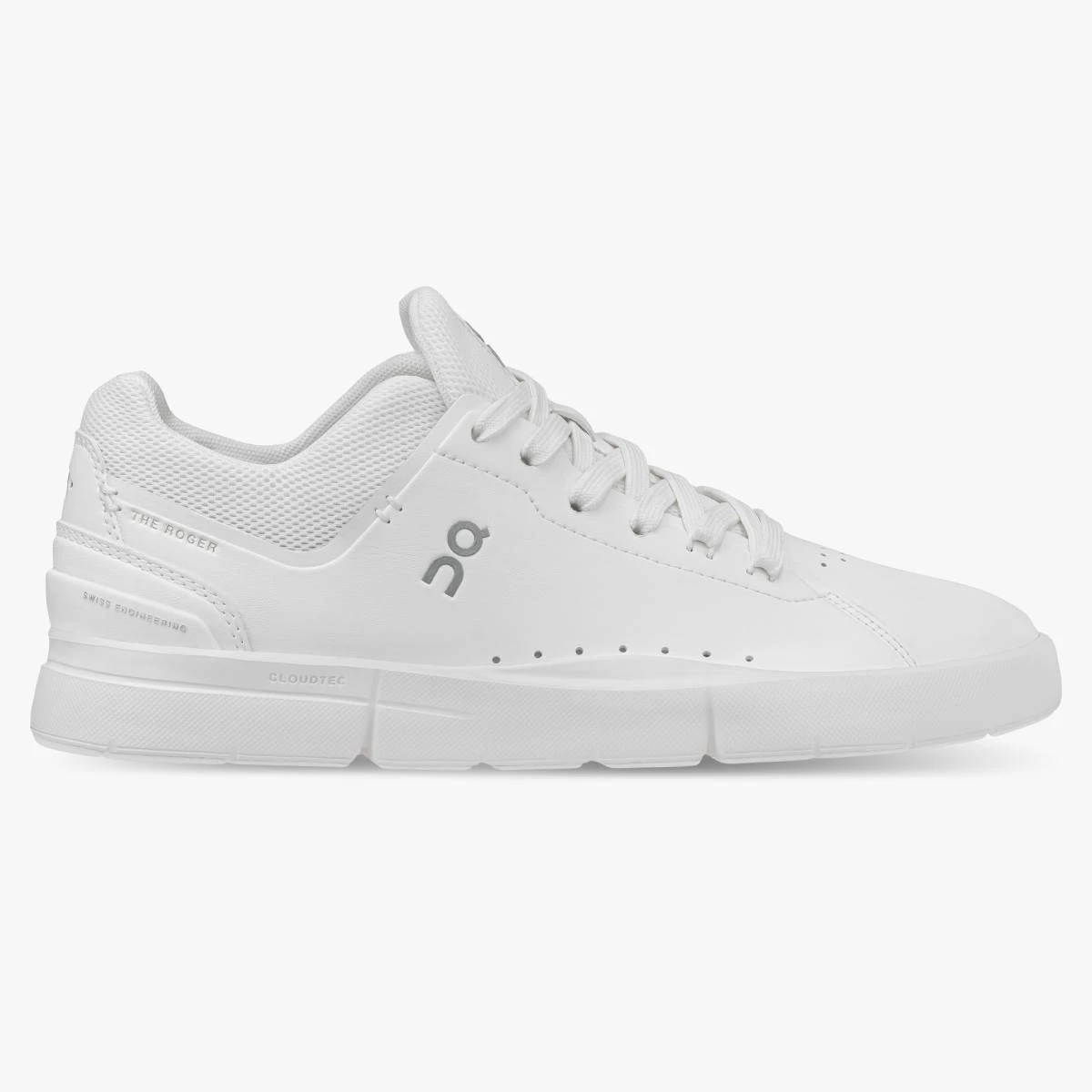 'On Running' Women's THE ROGER Advantage 1 Tennis Sneaker - White 3 'On Running' Women's THE ROGER Advantage 1 Tennis Sneaker - White