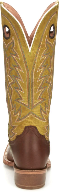 'Tony Lama' Men's 15" Fairview Buckaroo Western Square Toe - Brown / Moss Green -Fashion Shoe Store TNL 006 SA2001 1024x1024@2x