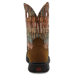 'Twisted X' Women's 9" All Around Work Soft Toe - Brown / Multi -Fashion Shoe Store WAB0013.04 4800x4800 R 1024x1024@2x