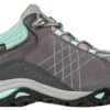 Oboz Footwear 'Oboz' Women's Sapphire Low WP Hiker - Charcoal / Beach Glass -Fashion Shoe Store W Sapphire B DRY Charchoal Beach Glass side 1024x1024@2x