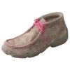 'Twisted X' Kids' Chukka Driving Moc - Dusty Tan / Neon Pink -Fashion Shoe Store YDM0007 AG 2048x2048 d4f86eb3 f9b7 466c 9314 e4a20b8b7302 1024x1024@2x