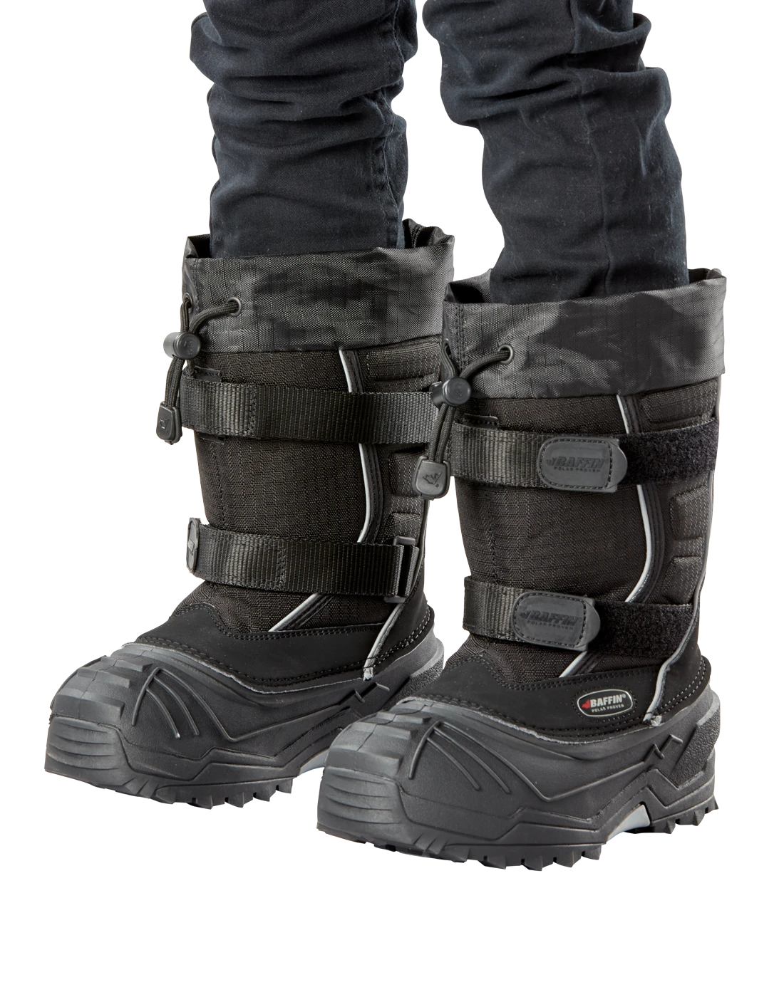 'Baffin' Kids 10" Young Eiger WP Insulated Boot - Black 8 'Baffin' Kids 10" Young Eiger WP Insulated Boot - Black - Image 6