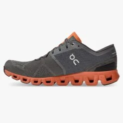 'On Running' Men's Cloud X - Rust / Rock 13 'On Running' Men's Cloud X - Rust / Rock -Fashion Shoe Store cloud x 2 fw21 rust rock m g4 1024x1024@2x