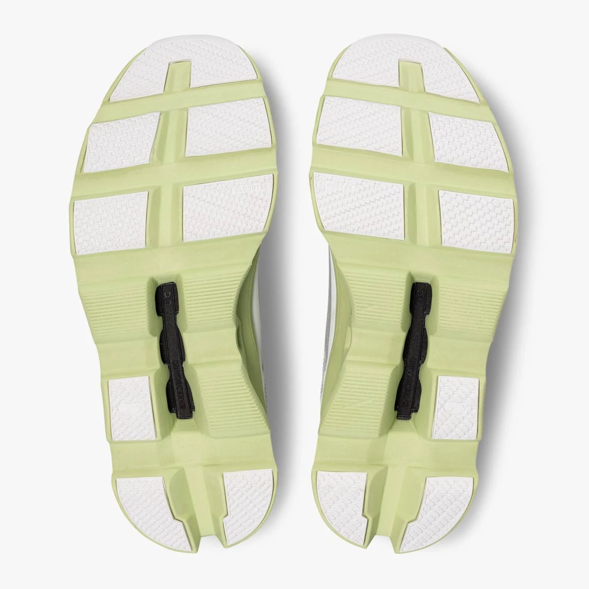 'On Running' Women's Cloudmonster - Glacier / Meadow 4 'On Running' Women's Cloudmonster - Glacier / Meadow - Image 2