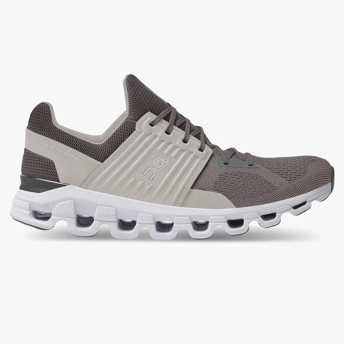 'On Running' Men's Cloudswift - Rock / Slate 3 'On Running' Men's Cloudswift - Rock / Slate