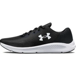 'Under Armour' Men's Charged Pursuit 3 - Black / White 10 'Under Armour' Men's Charged Pursuit 3 - Black / White -Fashion Shoe Store s7.3024878 001 DETAIL4 1024x1024@2x